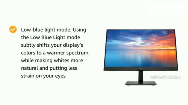 HP 22 inch(54.61 cm) Ultra-Slim Anti Glare Full HD LED Monitor - 3 Side Micro Bezel, IPS Panel with смотреть онлайн
