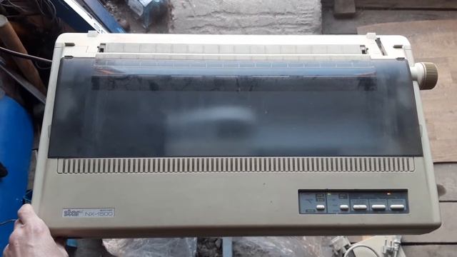 Матричный принтер STAR NX-1500 смотреть онлайн