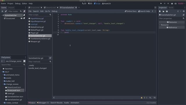 How to Change Scenes in Godot (Building a Level Switcher #1) смотреть онлайн