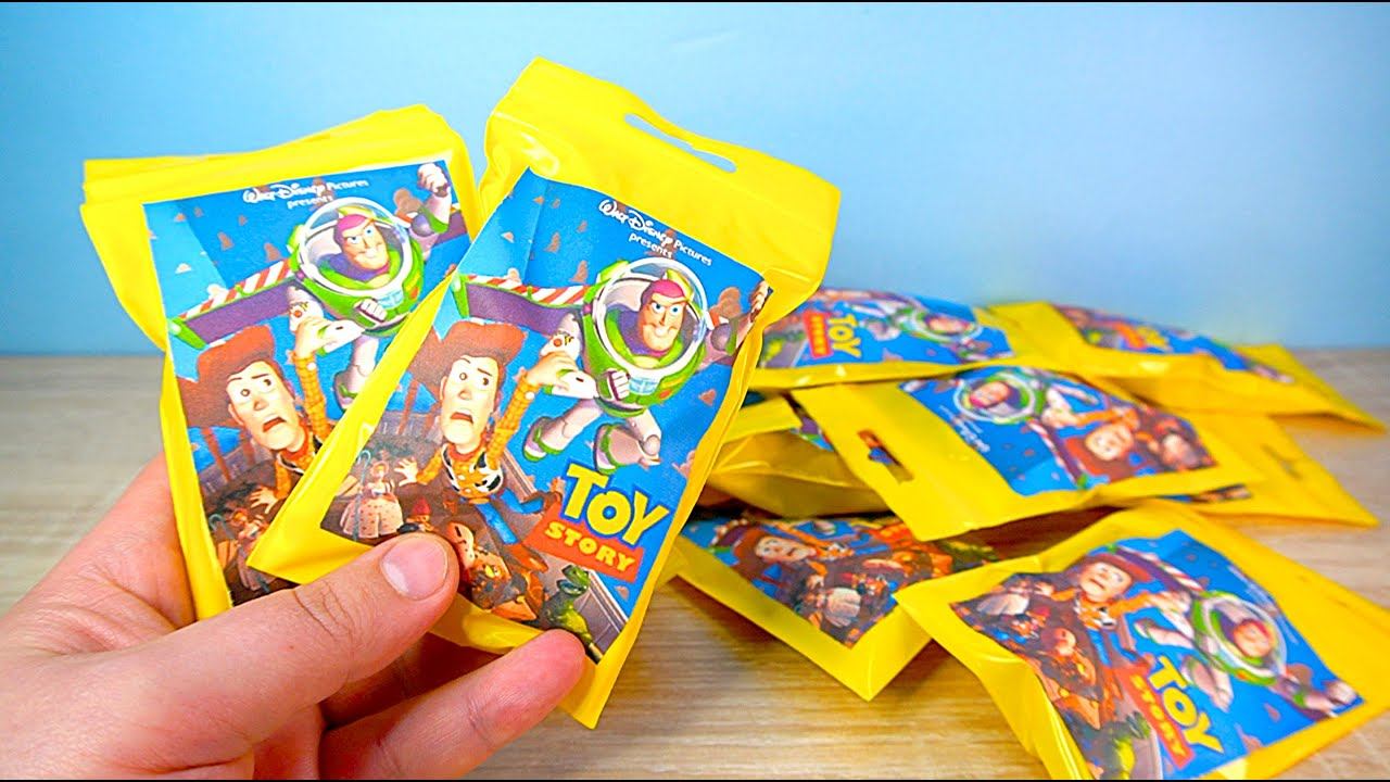 История Игрушек фигурки пакетики сюрприз Toy Story смотреть онлайн