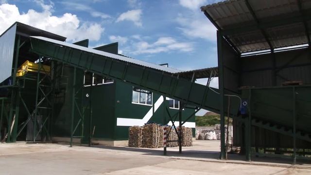 Станция сортировки ТБО производства ПАО "Барский машзавод" №1 смотреть онлайн