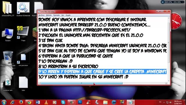 #2-TUTORIAL--- como descargar launcher DarkLBP minecraft смотреть онлайн