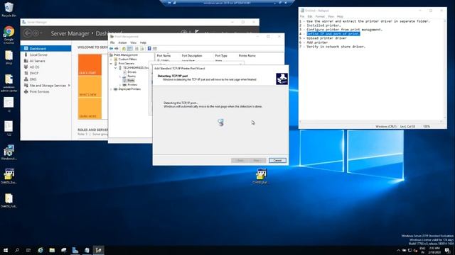 Print Server on Windows Server 2019 смотреть онлайн