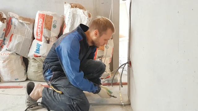 Укладка монтаж проводки смотреть онлайн