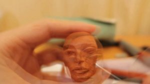 Как лепить женскую голову из пластилина. Скульптура. Лицо человека