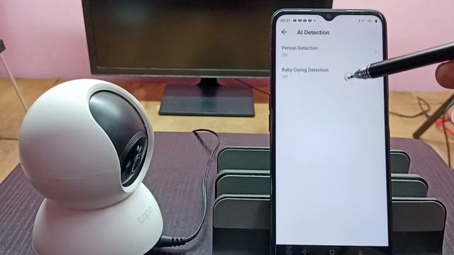 TP-Link Tapo C210 Security Camera : How To Turn ON / OFF AI Detection |  AI Camera