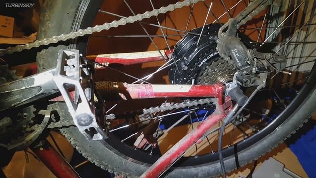 Как собрать электровелосипед. Переделка велосипеда 500w с Aliexpress