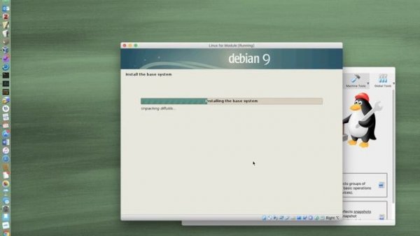 VirtualBox Debian Linux Install on Mac OS X