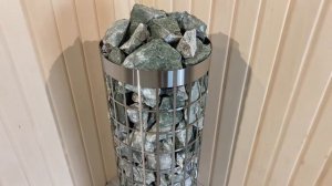 Электрокаменка ЭКМ 7,5 кВт , 9 кВт, 10,5 кВт _Цилиндр Плюс_ со встроенным пультом управления