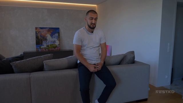 Обзор 2-х комнатной квартиры . Киев Механизированная шпаклевка, безвоздушная покраска restad смотреть онлайн