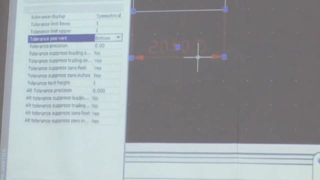 Auto CAD 2007 : Tolerances setting. смотреть онлайн