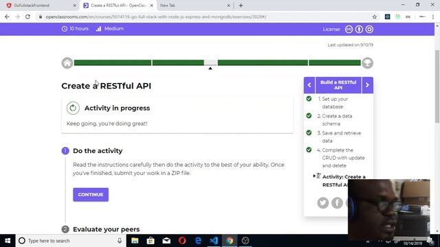 Andela DevC 06 and 07 Summary of the Codes to create a RESTful API and Openclassroom Activity смотреть онлайн