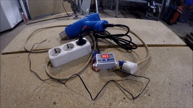 Тест терморегулятора из Китая XH-W3001 (3650 ватт) смотреть онлайн