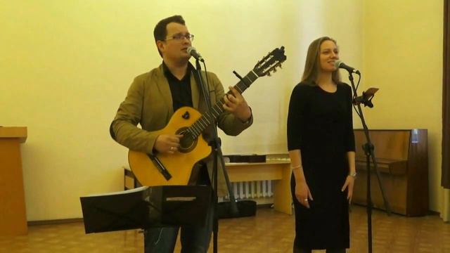 Ольга Зотова и Даниил Мизонов - Наполним музыкой сердца (Юрий Визбор) Библиотека 2020 смотреть онлайн