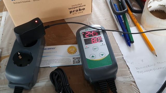 Что же мне прислали из Китая. INKBIRD ITC-308 WIFI ? смотреть онлайн