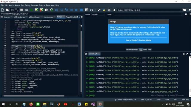 Camera color Image Detection RGB HSV смотреть онлайн