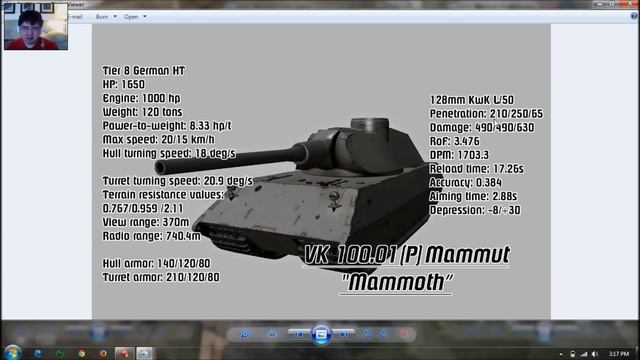 LEAKED! - 9.11 VK 100.01 (P) Mammut Stats || World of Tanks смотреть онлайн