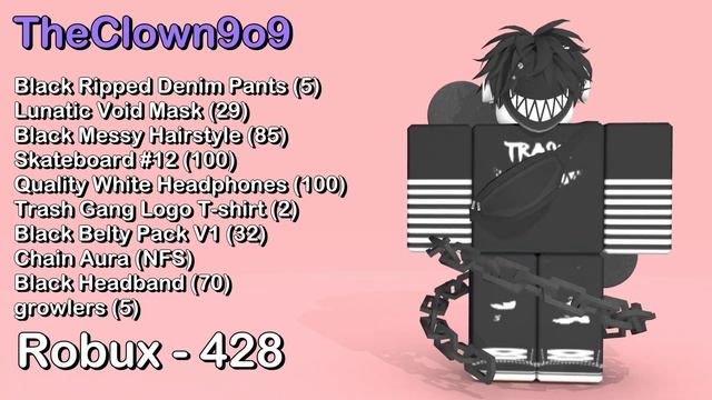 Trash Gang Roblox Outfits 2023 [Ep.-1] смотреть онлайн