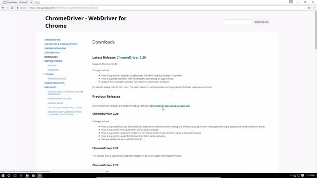 How to install Chromedriver on Windows 10 смотреть онлайн
