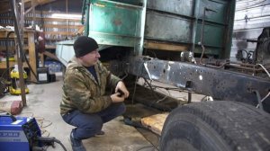 Купил разорванный манипулятор/ремонт рамы/чем заварить/усиление