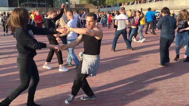 Хастл в Парке Горького