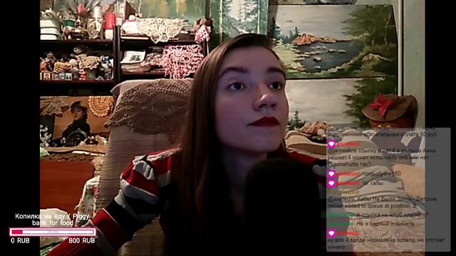 [RU/EN] Творческая девушка поет хорошие песни и общается с Вами на разные темы. смотреть онлайн