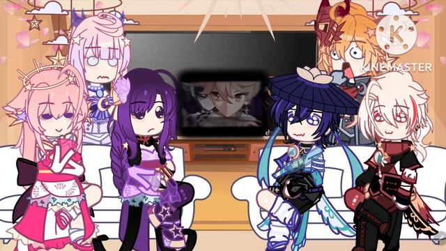 Inazuma + ??? reaction to Scaramouche[1/?] смотреть онлайн