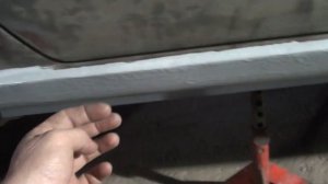 Pajero IO  Переварка порога