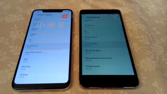 Звук в Xiaomi Mi 8 смотреть онлайн