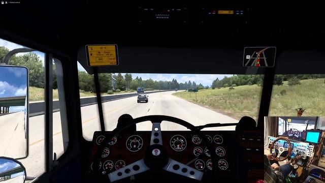 ATS  Tyler To Schulenburg Texas With A New Skin For The K100E And DROM Addon