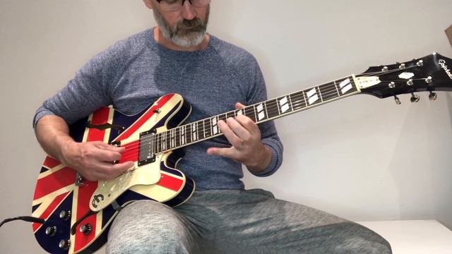 Epiphone Supernova Union Jack Noel Gallagher Signature Model смотреть онлайн