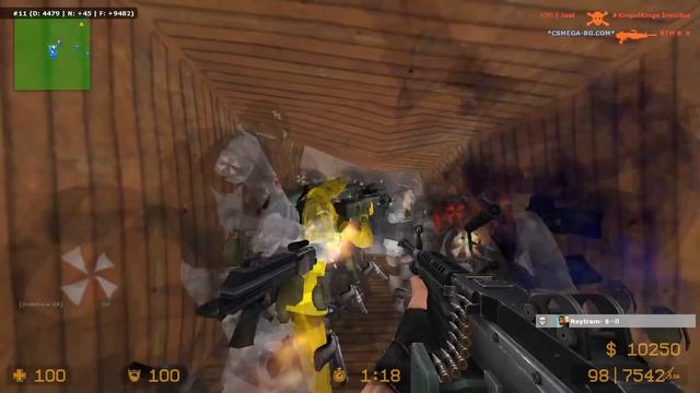 CSS : Zombie Hunting Mod gameplay on zm_Lila_Panic - Unloze Server смотреть онлайн