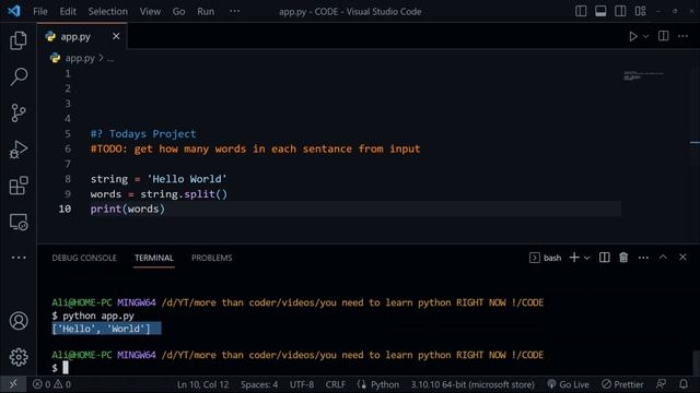 You NEED To Learn Python RIGHT NOW !!! [ Arabic ] смотреть онлайн