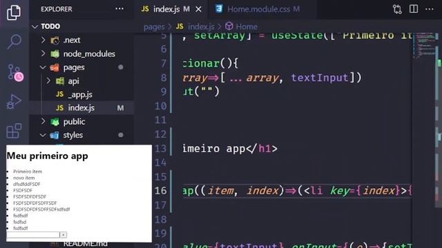 Todo List | REACT e NEXT.JS ⚛️ смотреть онлайн