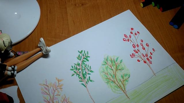 Рисуем восковыми мелками - часть 2 смотреть онлайн