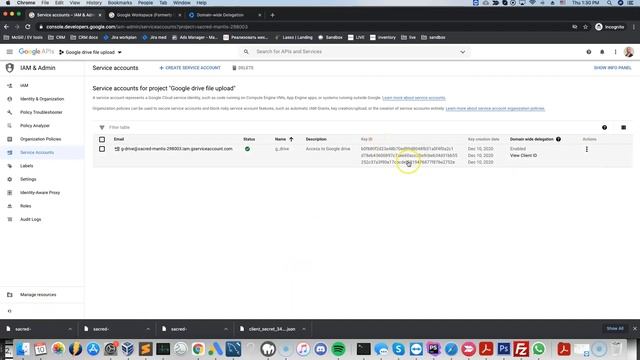 Service account authentication with Google API using a PHP Library смотреть онлайн