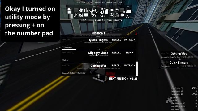 Speed Spindle, Quick Fingers, and Splash Quests on ROBLOX Parkour смотреть онлайн
