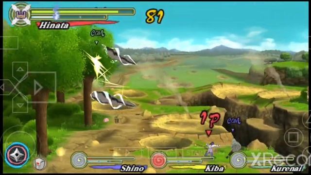 Naruto Shippuden Ultimate Ninja Heroes 3 PPSSPP gameplay part 5 смотреть онлайн