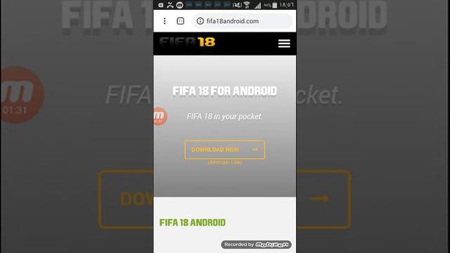 FIFA 18 ANDROID APK смотреть онлайн
