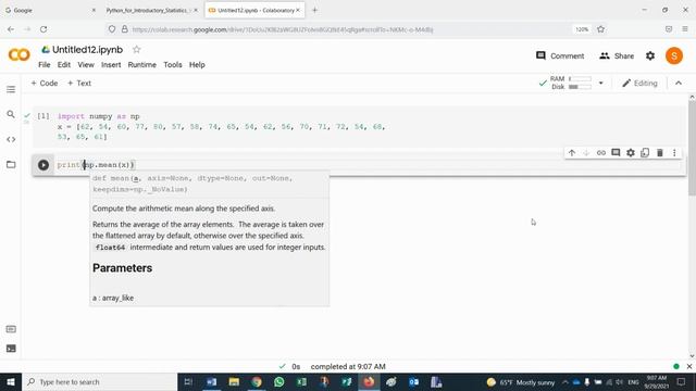 Python: Variance and standard-deviation смотреть онлайн