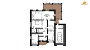 ОДНОЭТАЖНЫЙ ДОМ с гаражом подвалом и террасой.