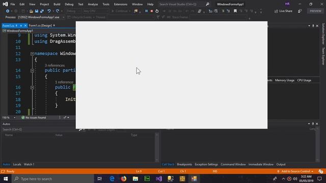 Movable Borderless Application, Drag Program By Mouse | C# (Windows Form + WPF) смотреть онлайн