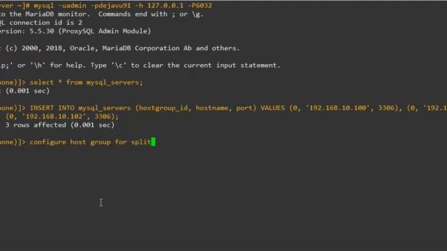 How To Install ProxySQL As Load Balancing and High Avalability + Query Splitter on Centos 7 смотреть онлайн