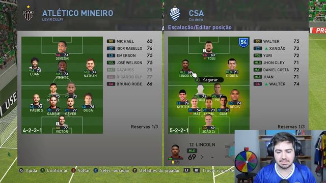 QUEREM TIRAR A GENTE DO CSA!!! MASTER LEAGUE PES 2019 - EPI 06! смотреть онлайн