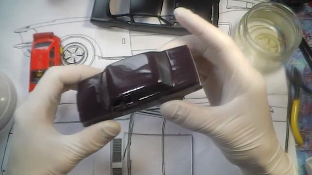 Масштабная копия автомобиля моей девушки( Стендовый моделизм) смотреть онлайн
