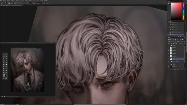 Original painting 포토샵 스피드 페인팅 - Black Crown смотреть онлайн