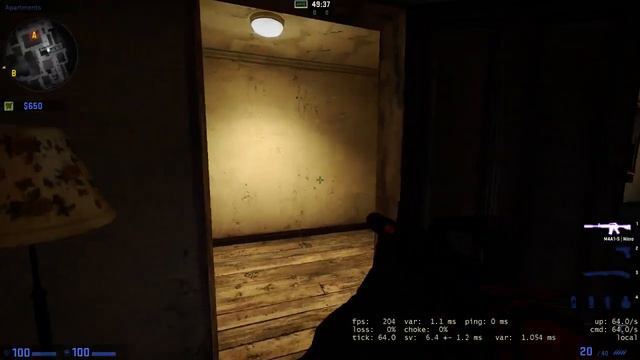 Uma forma de defender o Bomb A na Inferno - CS:GO смотреть онлайн