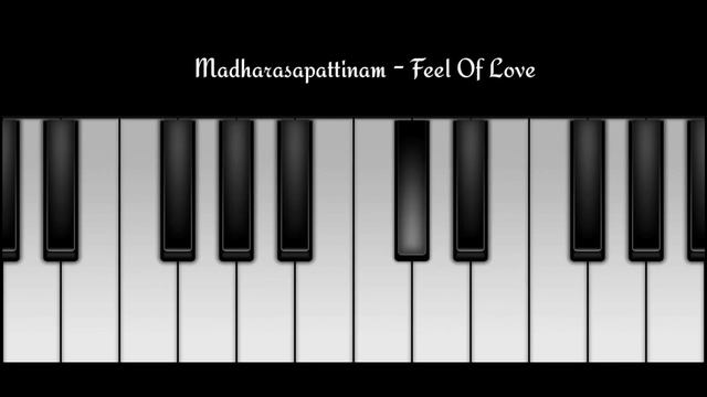 Madarasapattinam BGM || Easy Keyboard Notes || G.V.Prakash || Chill tunzz смотреть онлайн