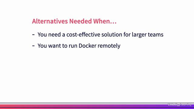 2.1_When Docker Desktop doesn't cut it - Docker Essential Training смотреть онлайн