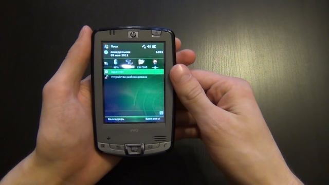 HP iPAQ hx2490b. Настоящий КПК. смотреть онлайн